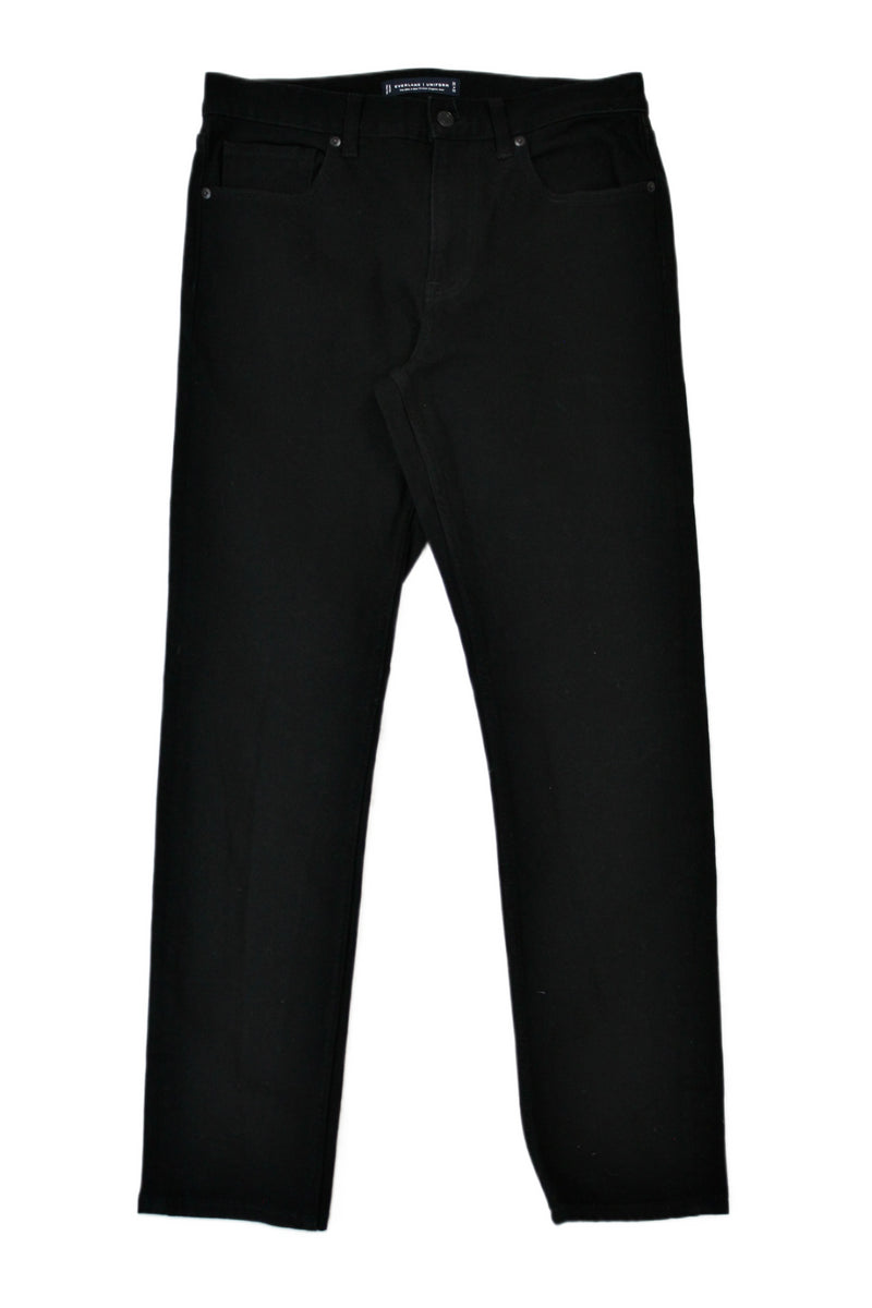 Everlane Uniform - Black Straight Jeans