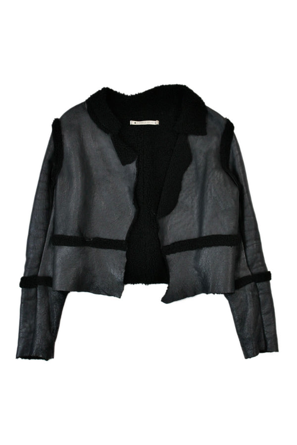 Lonely Hearts - Sherpa Leather Jacket