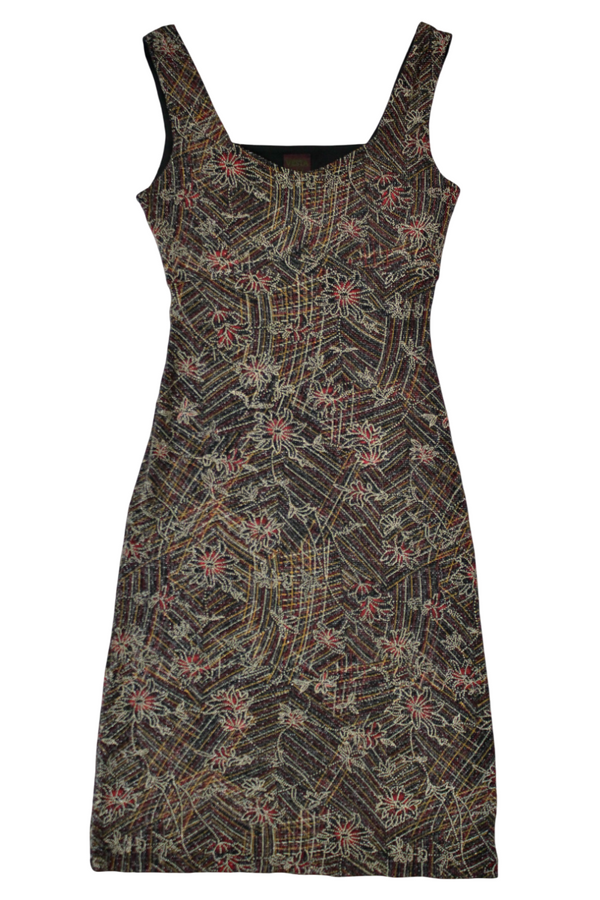 Vesta - Sparkly Midi Dress