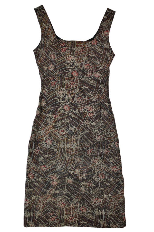 Vesta - Sparkly Midi Dress