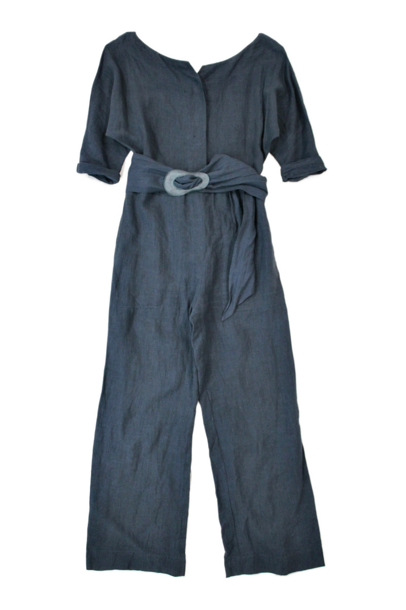 Penny Sage - Linen Jumpsuit