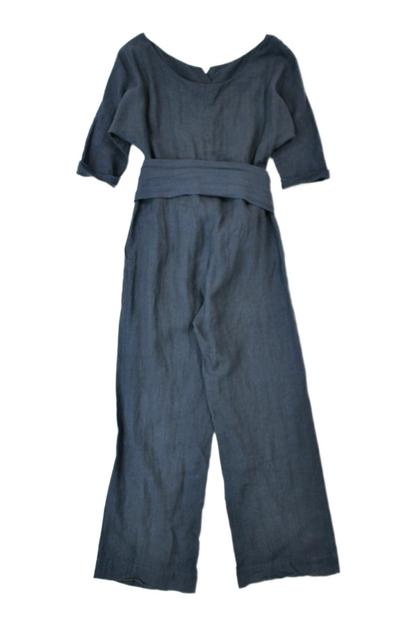 Penny Sage - Linen Jumpsuit
