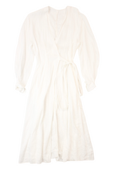 Scanlan & Theodore - Sheer Wrap Dress