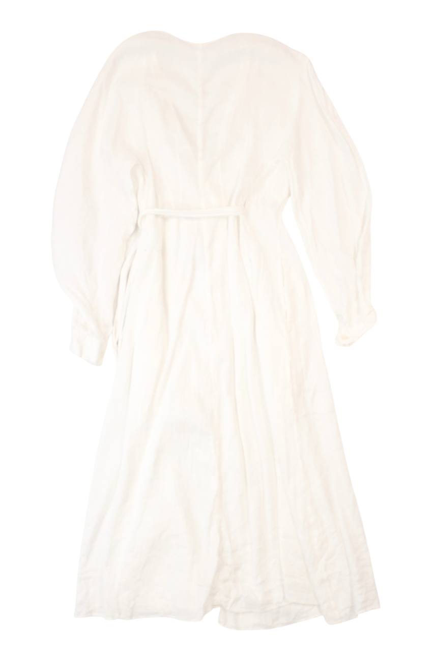 Scanlan & Theodore - Sheer Wrap Dress