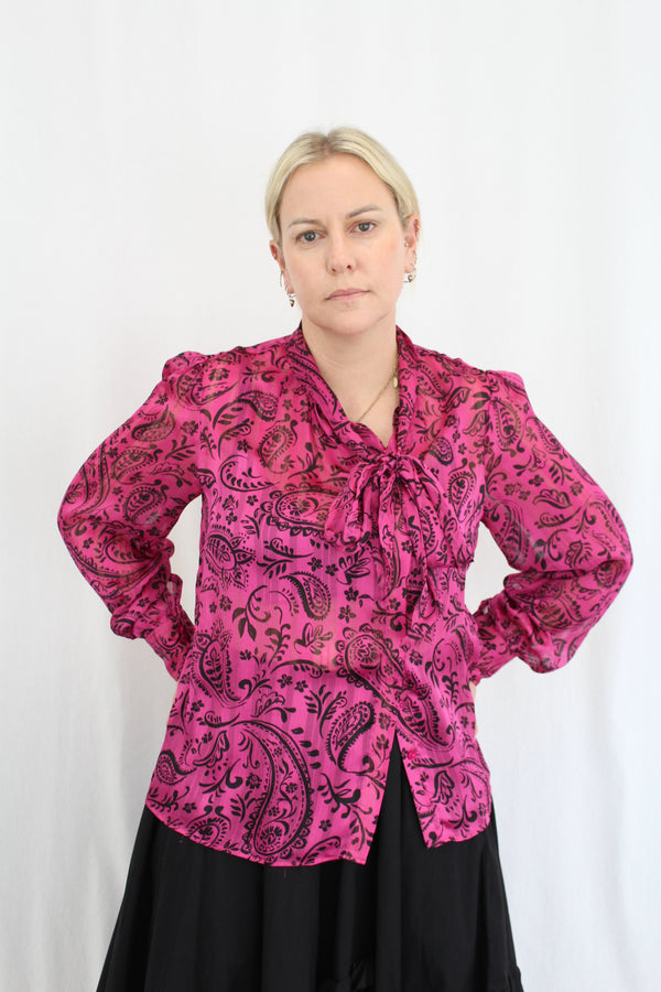 Hi There By Karen Walker - Paisley Button Up
