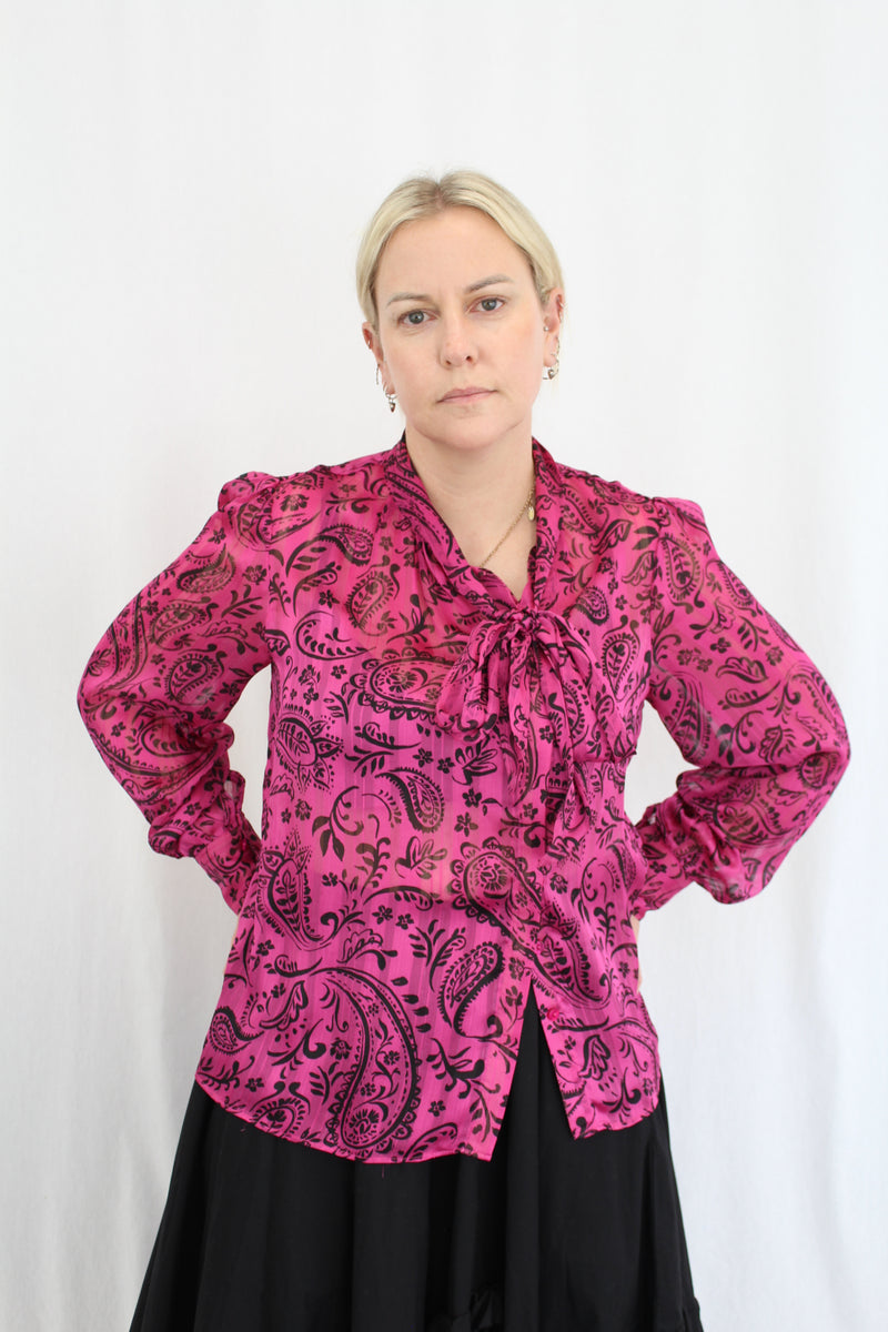 Hi There By Karen Walker - Paisley Button Up