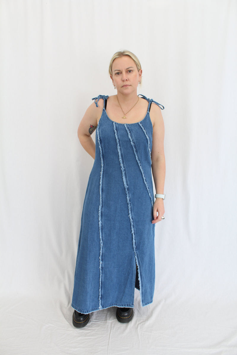 Max - Denim Maxi Dress