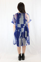 Frances - Silk Organza Mini Dress