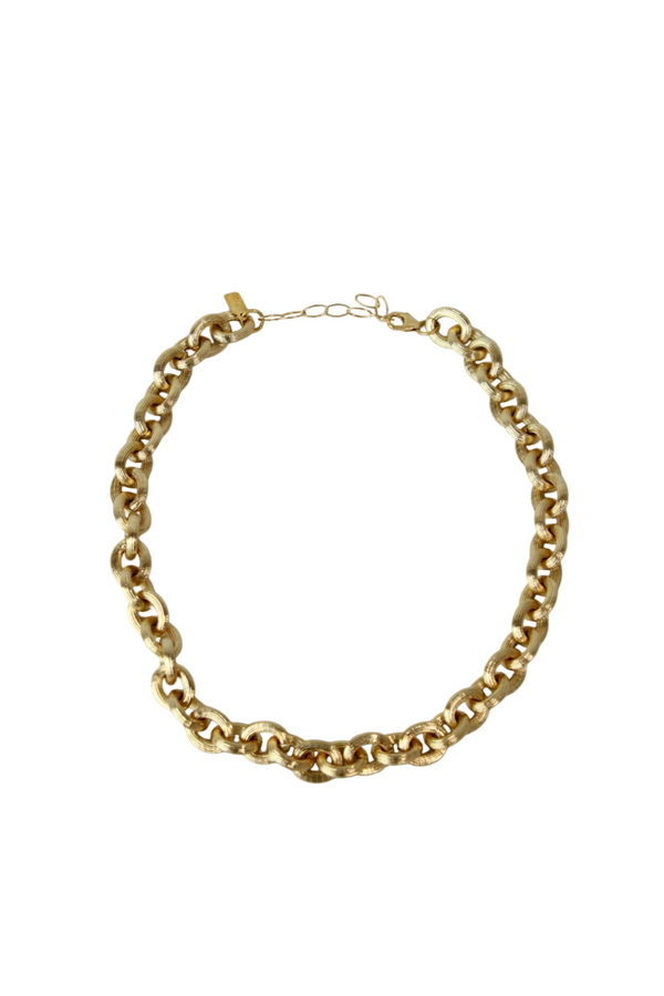Electric Picks - Circle Link Necklace