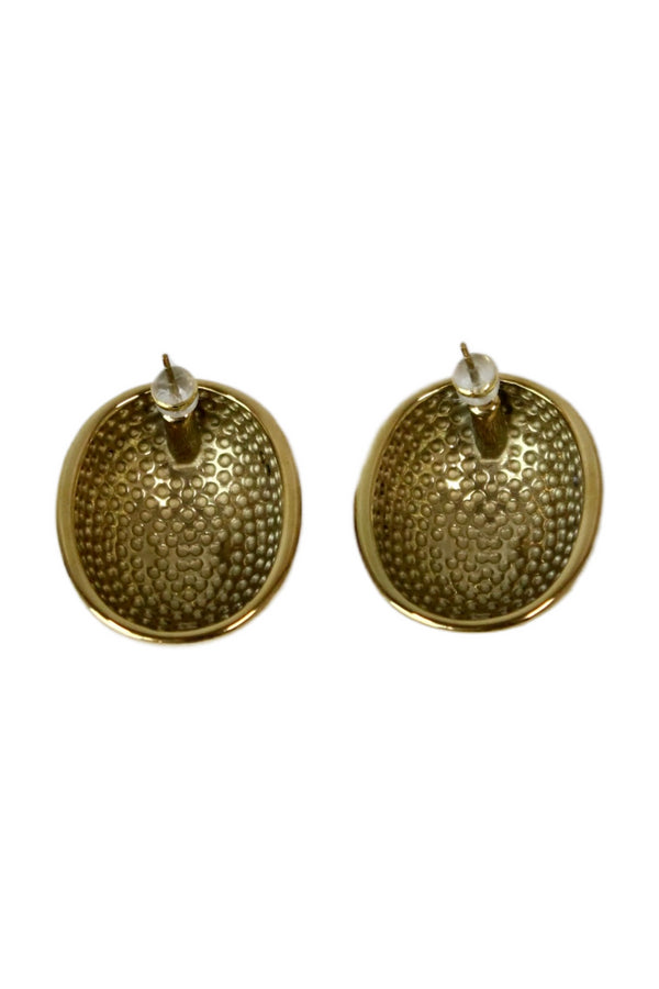 Luv Aj - Oval Earrings