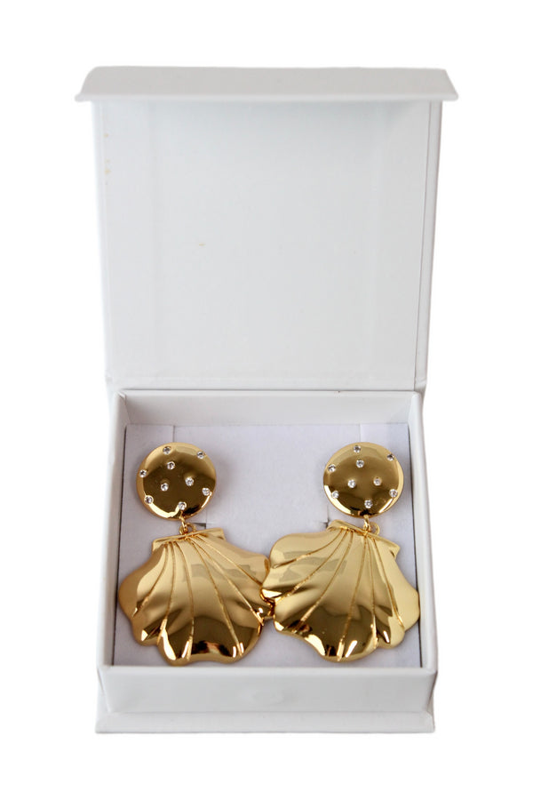 Fraser Sterling - Shell Earrings