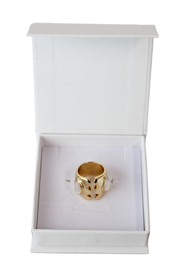 8 Other Reasons - "Opalite Statement" Ring