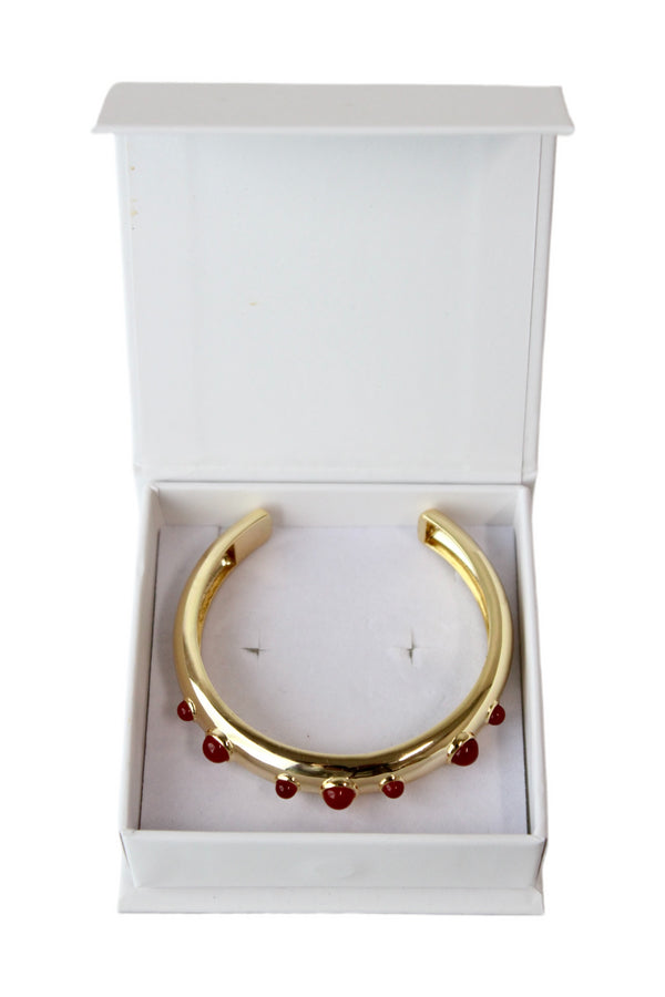 en jewellery - Studded Inlay Bangle