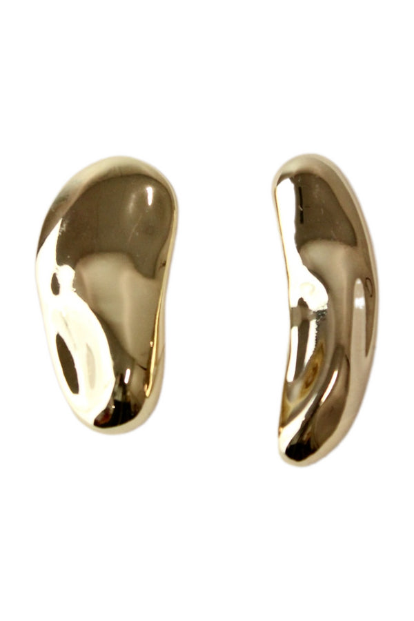 Kellery - "Irregular Crescent Moon" Earrings