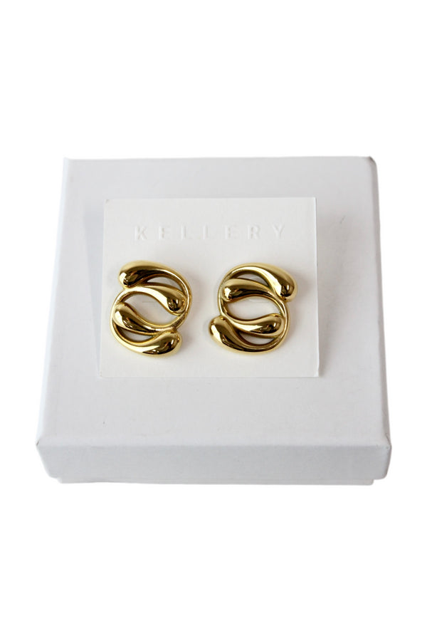 Kellery - "Wavy Line" Earring