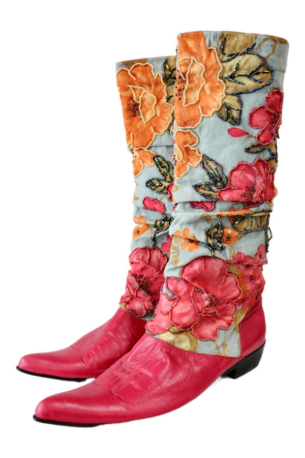 Django & Juliette - Beaded Boots