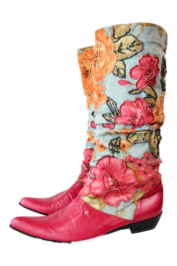 Django & Juliette - Beaded Boots