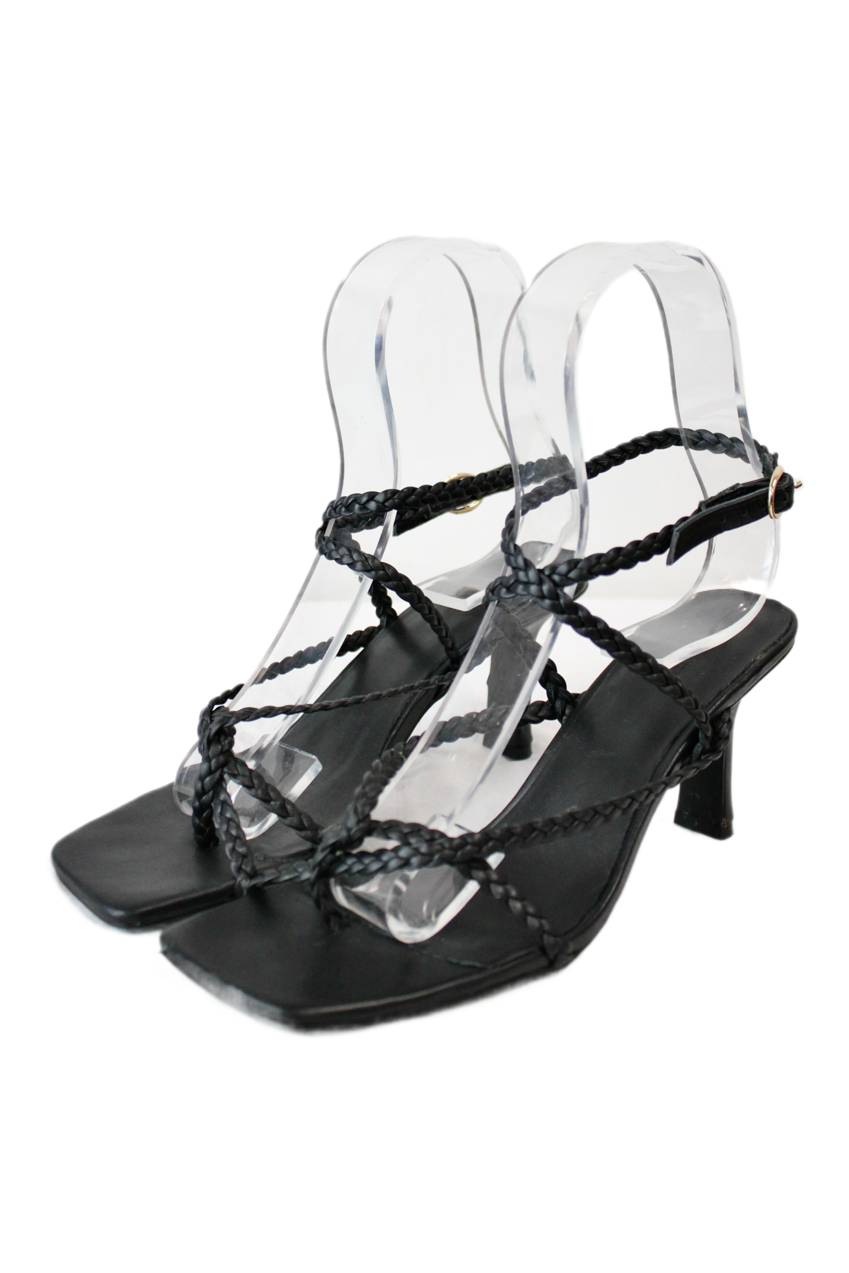 La Tribe - Braided Strap Heels
