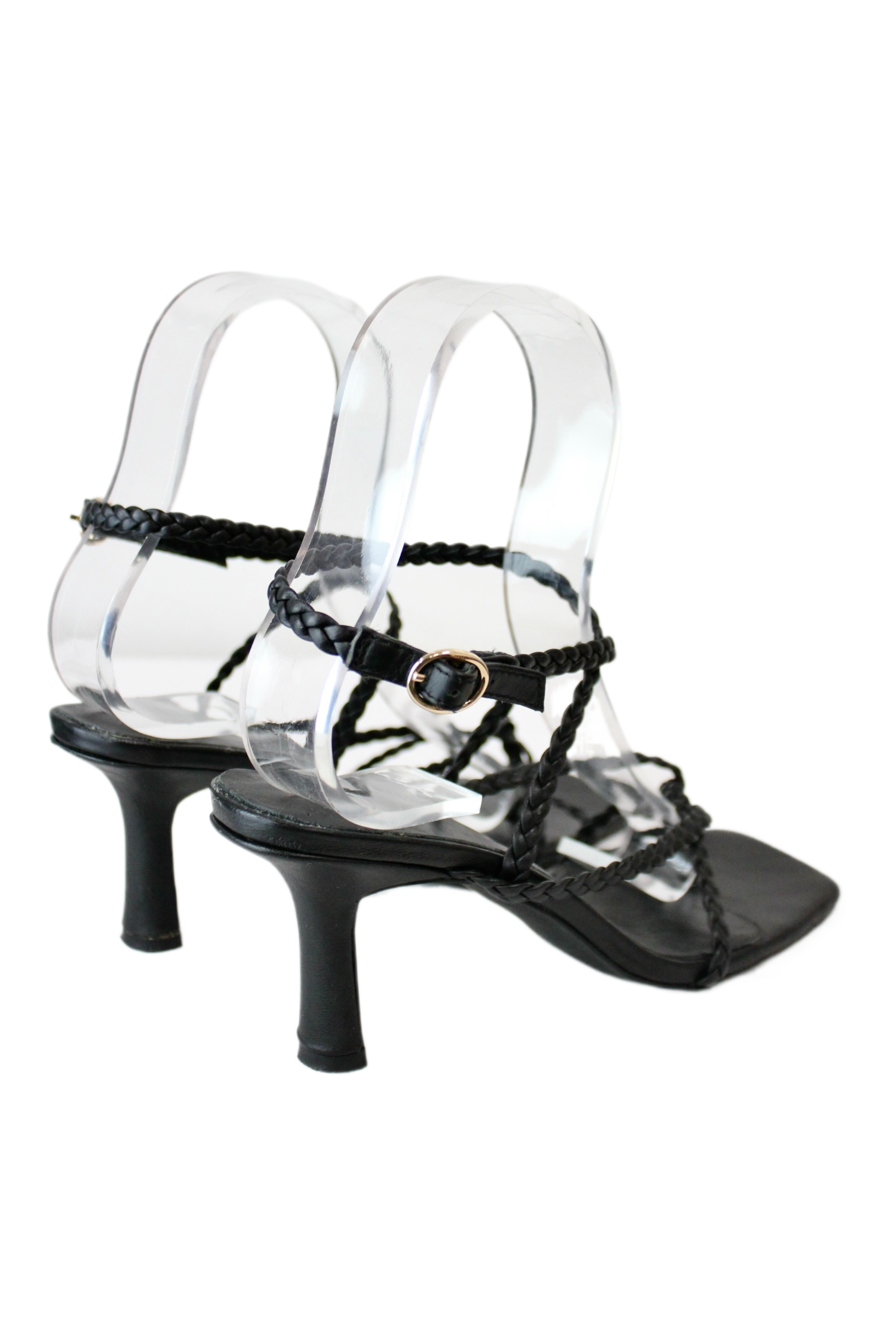 La Tribe - Braided Strap Heels