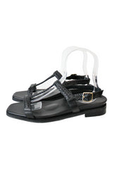 Bared Footwear x Pliant - Braided Strap Sandals