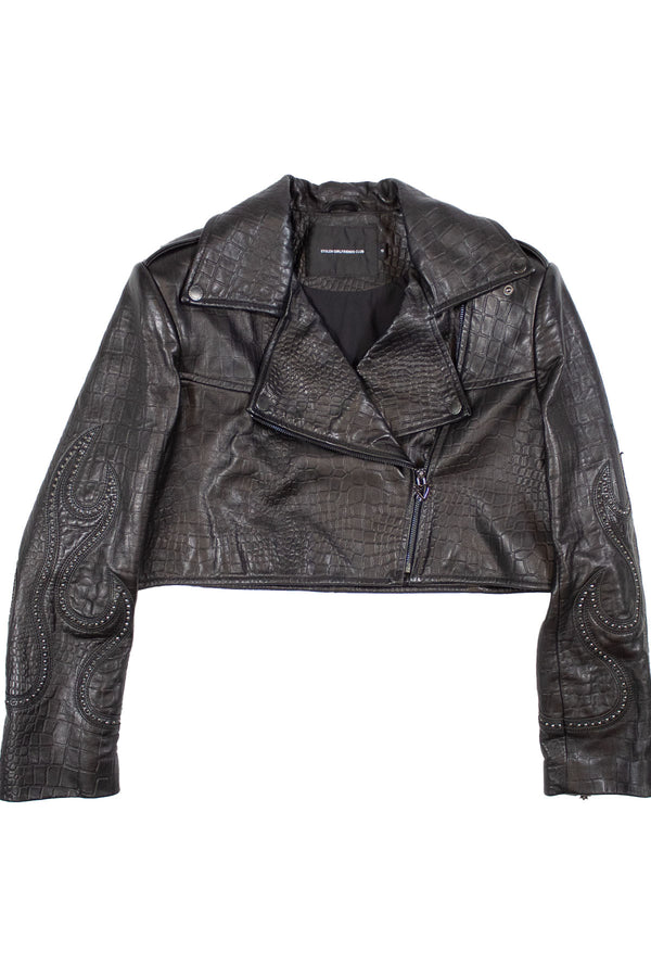 Stolen Girlfriend's Club - Crop Leather Jacket