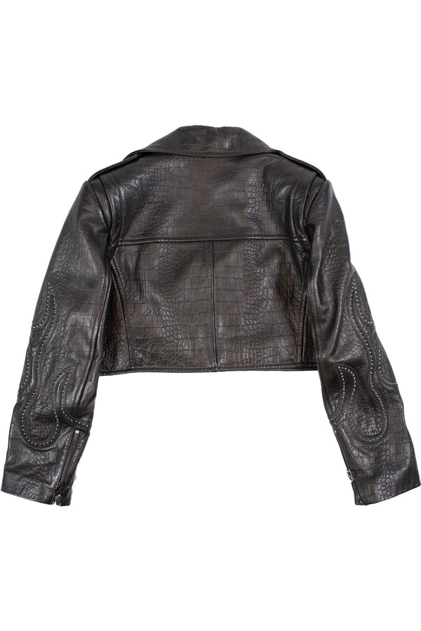 Stolen Girlfriend's Club - Crop Leather Jacket
