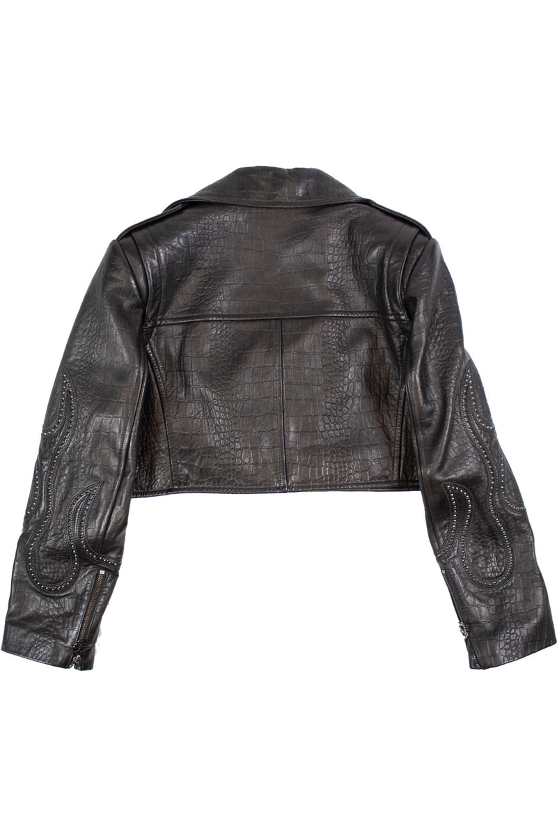 Stolen Girlfriend's Club - Crop Leather Jacket
