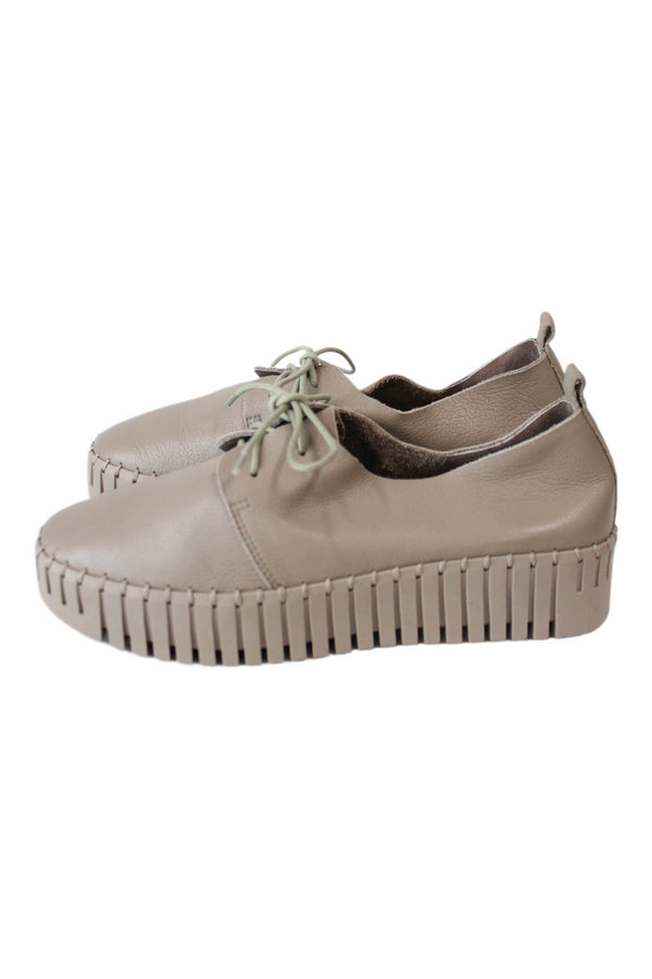 Django & Juliette - Platform Leather Lace Ups