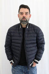 Boss - Striped Puffer Jacket