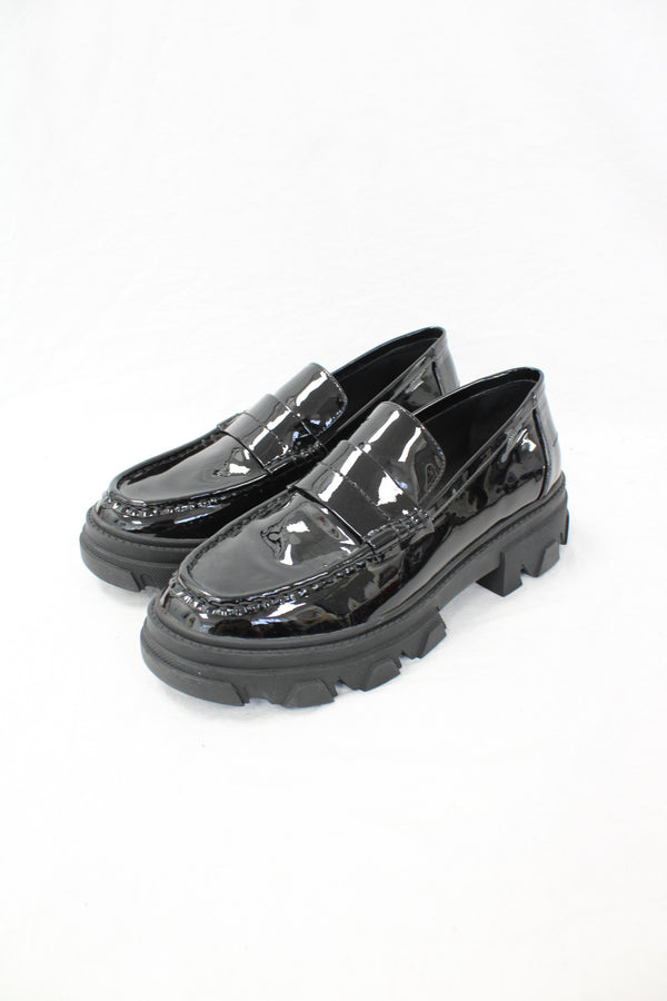 Moochi - Patent Chunky Loafers