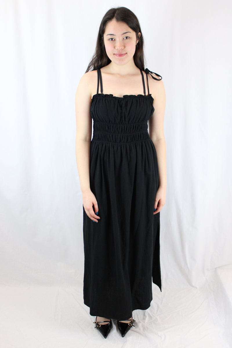 Among The Brave - Ruched Midi Dress