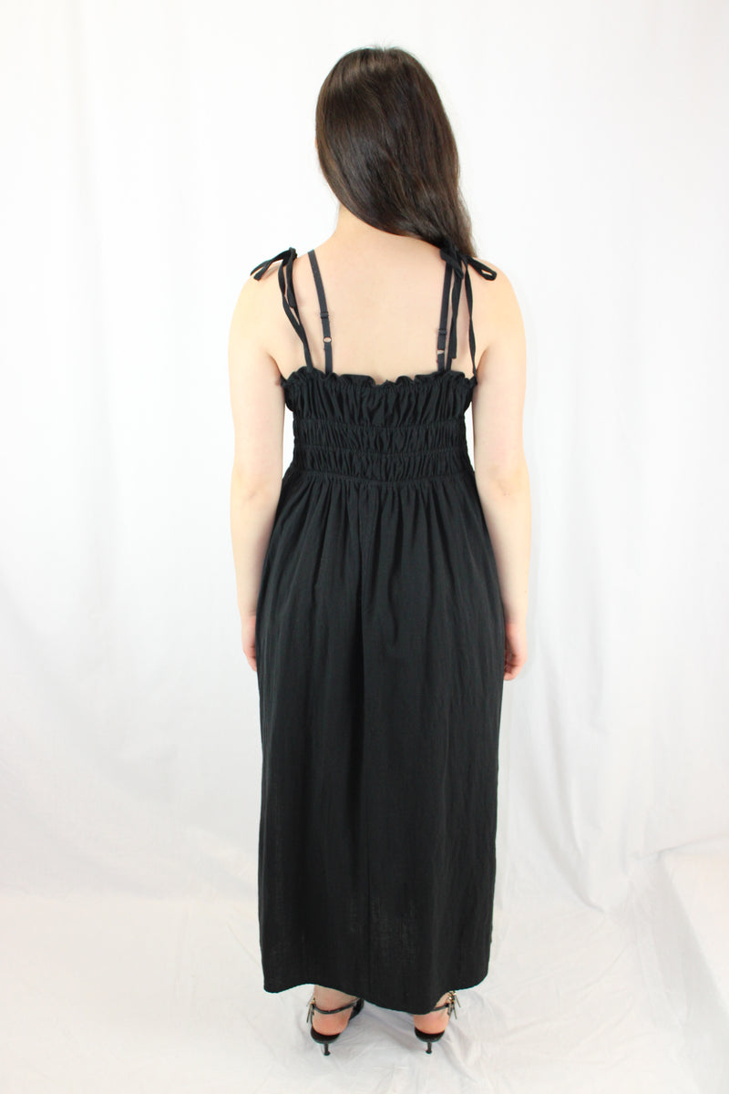 Among The Brave - Ruched Midi Dress