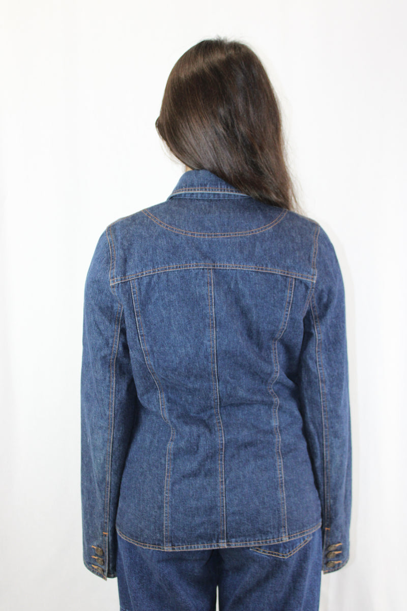 Verge - Fitted Denim Jacket