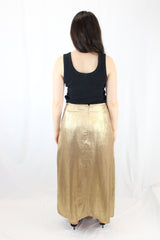 Acler - Metallic Maxi Skirt