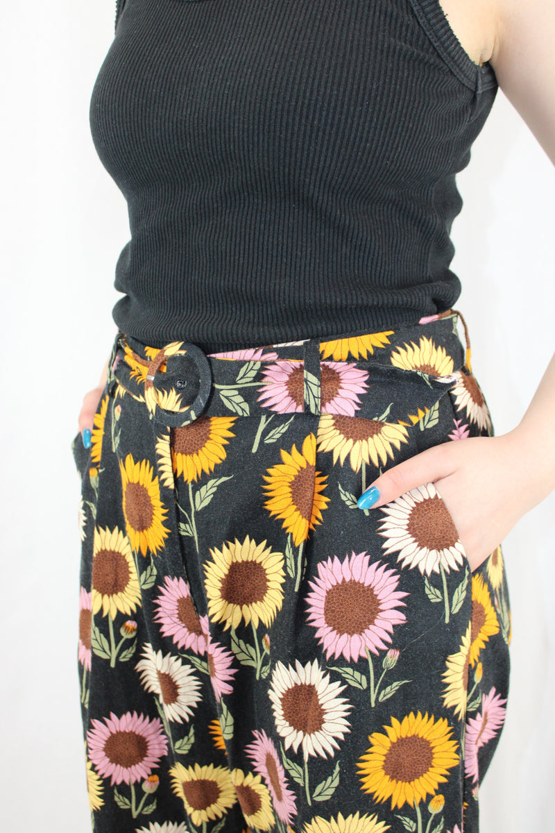 Princess Highway - Sunflower Print Pant