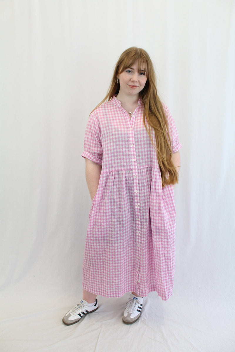 Sills - Gingham Maxi Dress
