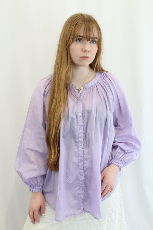 Blak Love - Balloon Sleeve Blouse