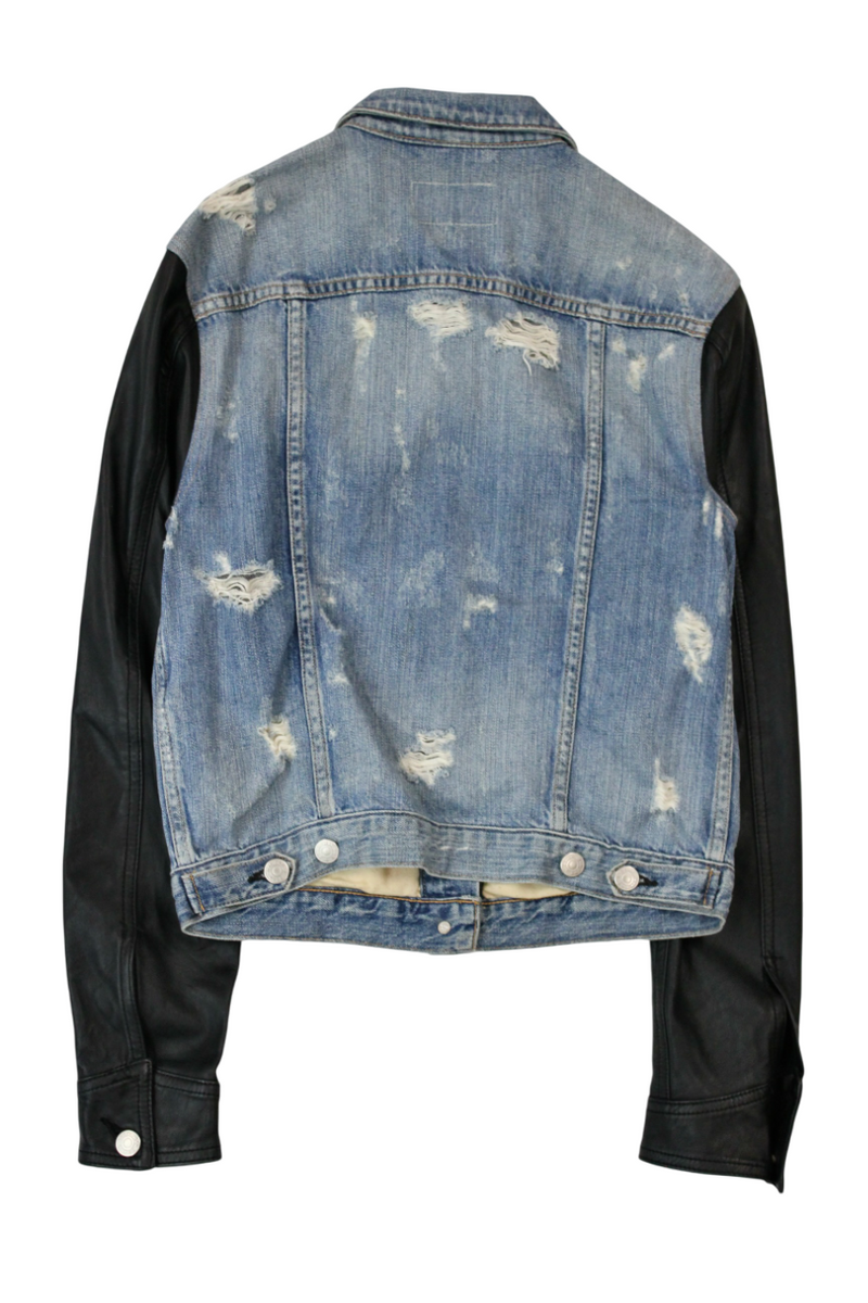 rag & bone / JEAN - Distressed Denim Jacket