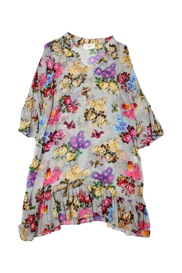 Amber Whitecliffe - Floral Chiffon Midi