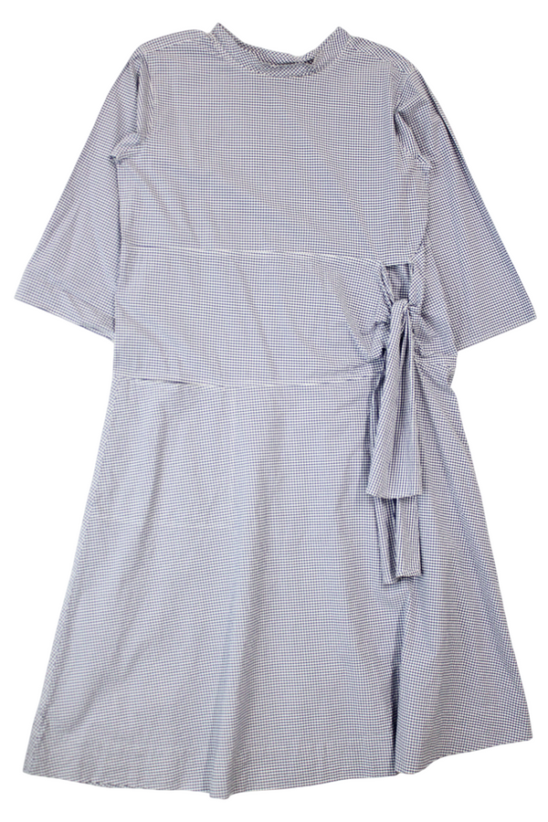 Sofie D'Hoore - Grid Print Cotton Midi