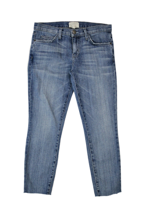 Current Elliott - Raw Hem Capri Jeans