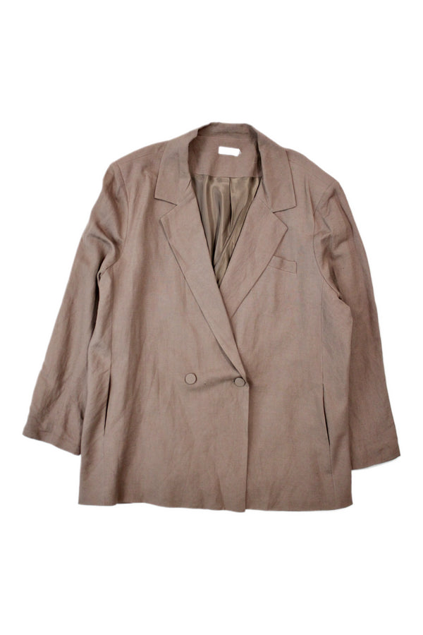 Liam - Linen Blend Oversized Blazer