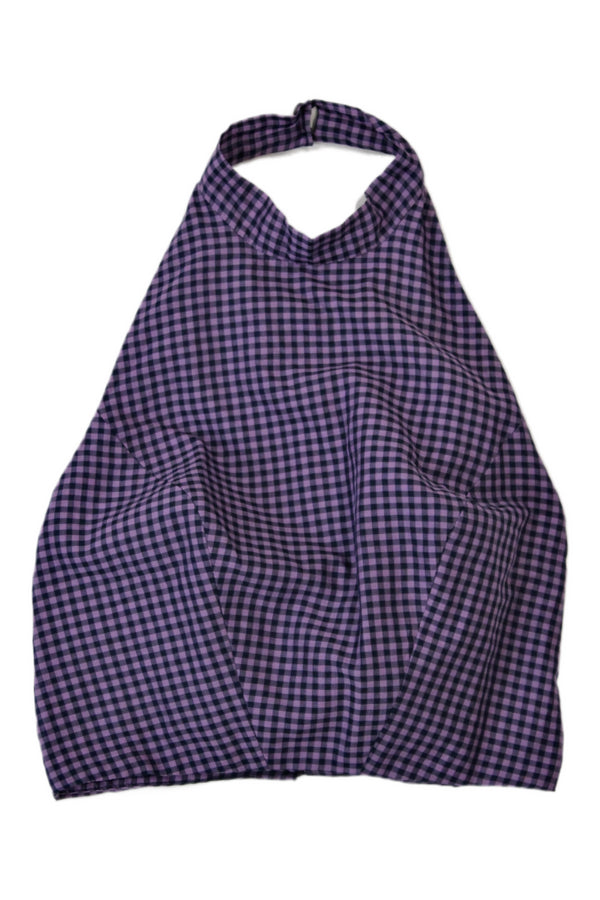 Penny Sage - Gingham Halter Top