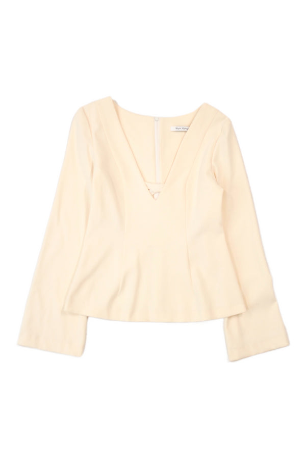 Wynn Hamlyn - 'V' neck Top