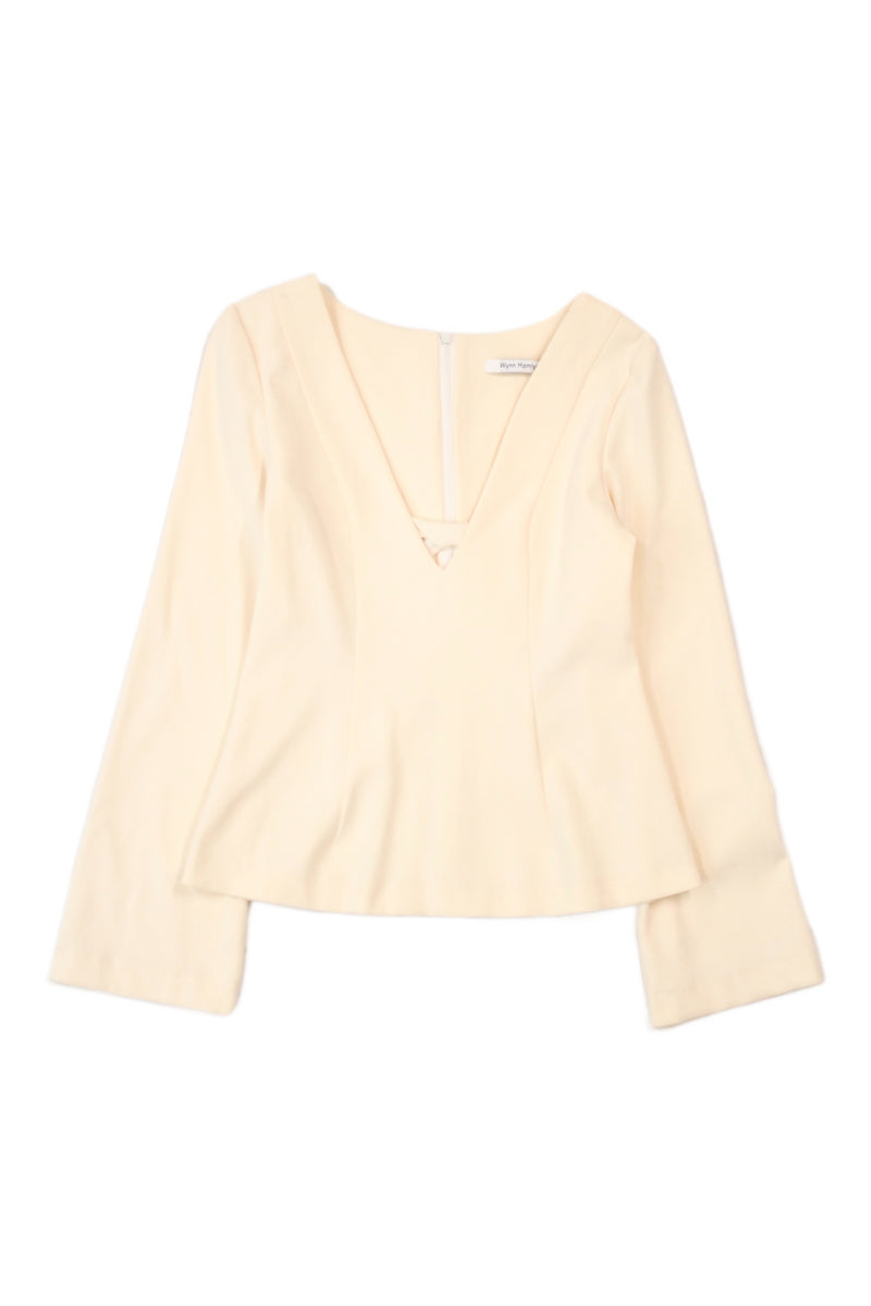 Wynn Hamlyn - 'V' neck Top