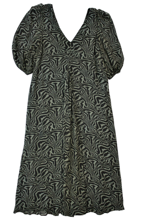 Ganni - Abstract Pattern Midi