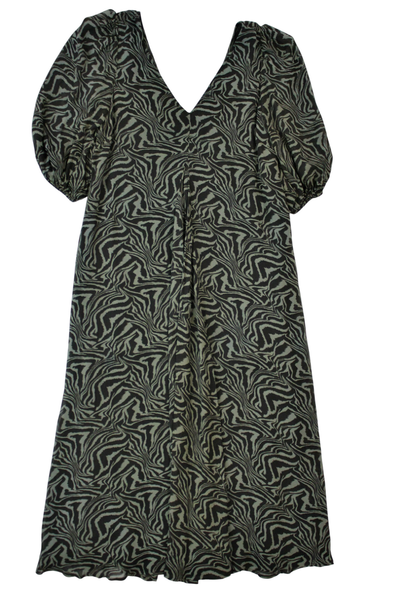 Ganni - Abstract Pattern Midi