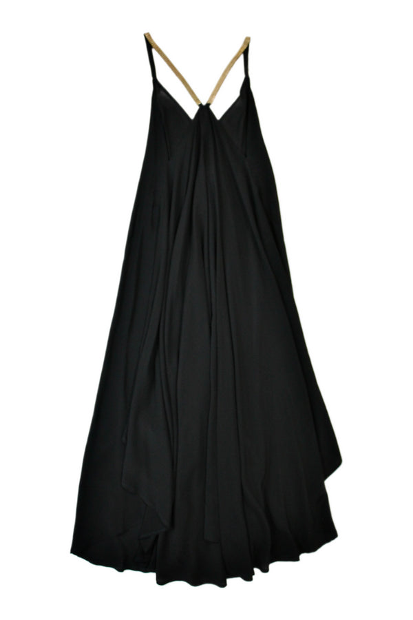 Yvonne Bennetti - 100% Silk Maxi Dress