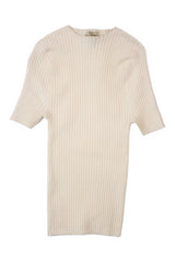 Giu Giu - Rib Knit T-Shirt