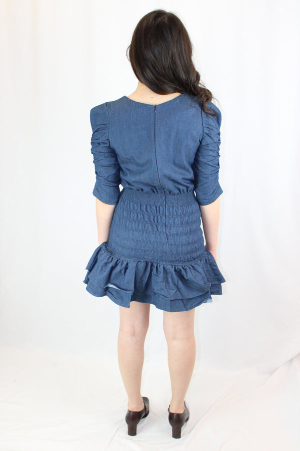 What I Want - Ruched Mini Dress
